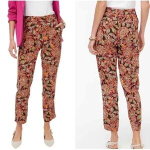 J. Crew Floral Jamie Pants in Size 00